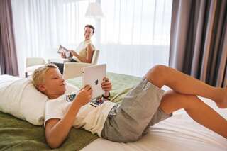 Отель Hotel Jurmala Spa Юрмала Улучшенный двухместный номер с 1 кроватью, предоставляется доступ в спа-центр-4